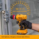 CORDLESS IMPACT DRILL 20V INGCO (CIDLI20012)