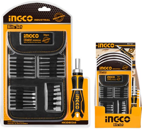 26 PCS SCREWDRIVER SET INGCO (HKSDB0268)