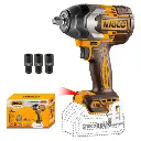 CORDLESS IMPACT WRENCH 850NM INGCO (CIWLI20851)