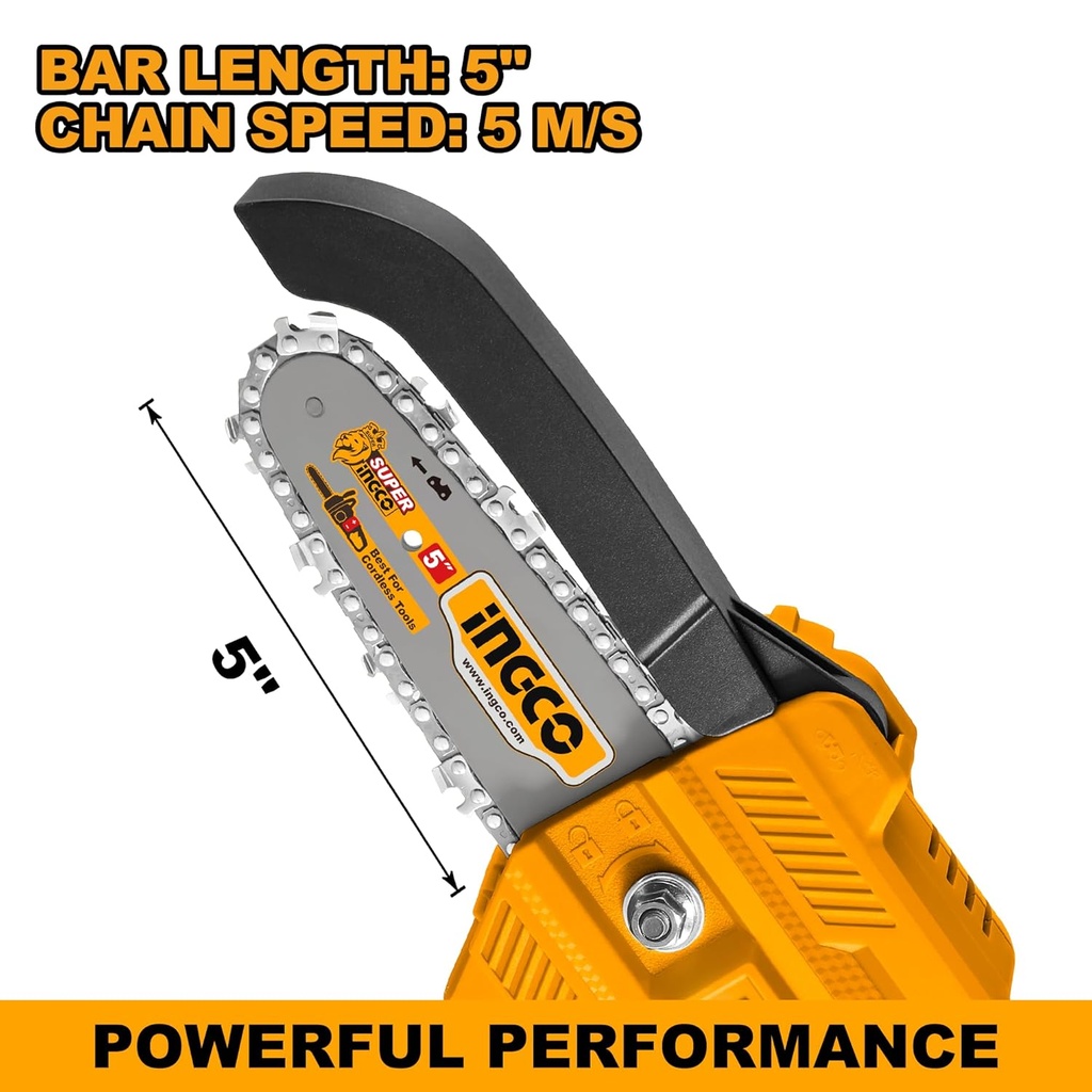 CORDLESS PRUNER SAW 5" INGCO (CGSLI2058)