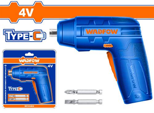 CORDLESS SCREWDRIVER 4V WADFOW (WCV4404)