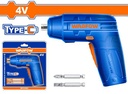 CORDLESS SCREWDRIVER 4V WADFOW (WCV4404)