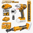 CORDLESS WRENCH & DRIVE WRENCH SET ING (COSLI23066)