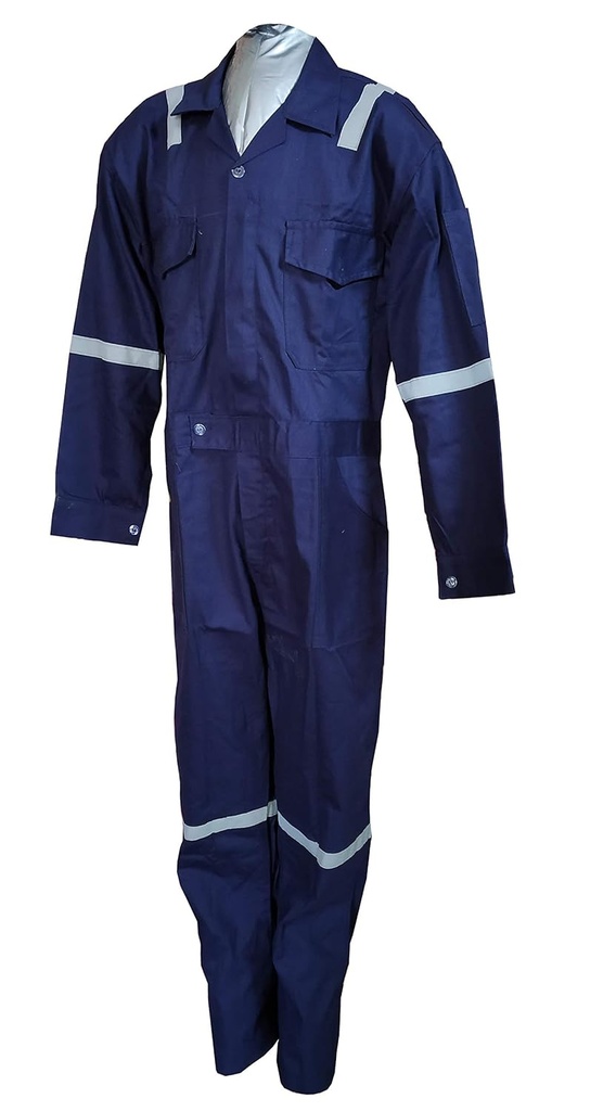 COTTON BOILER SUIT BLUE