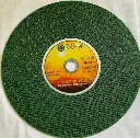 CUTTING WHEEL GREEN  DIVS 14"