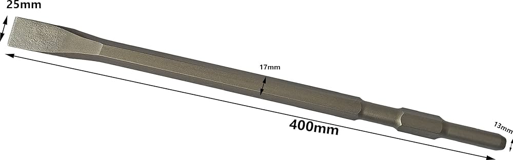 DIVS 7KG HAMMER CHISEL 17*400*80MM