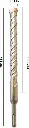 DIVS HAMMER BIT CROSS TIP 25*310MM (DV25310)