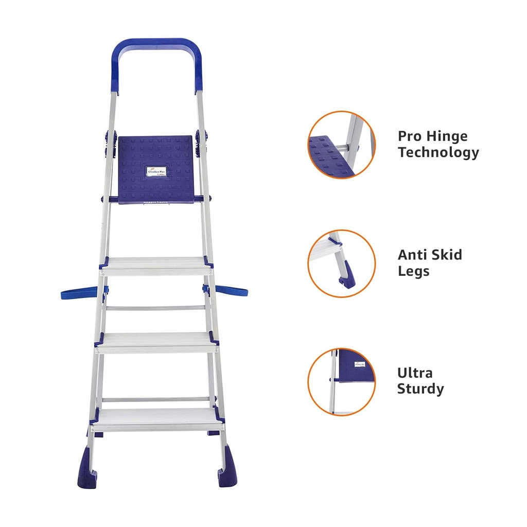 DOMESTIC ALUMINIUM LADDER 4 STEP