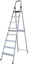 DOMESTIC ALUMINIUM LADDER 8 STEP