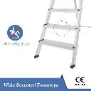 DOMESTIC ALUMINIUM LADDER 9 STEP