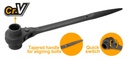 DOUBLE SOCKET RATCHET WRENCH INGCO (HRSTW17211)