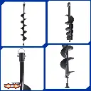 EARTH AUGER BIT 120*800MM WADFOW (WDZ1A52-2)