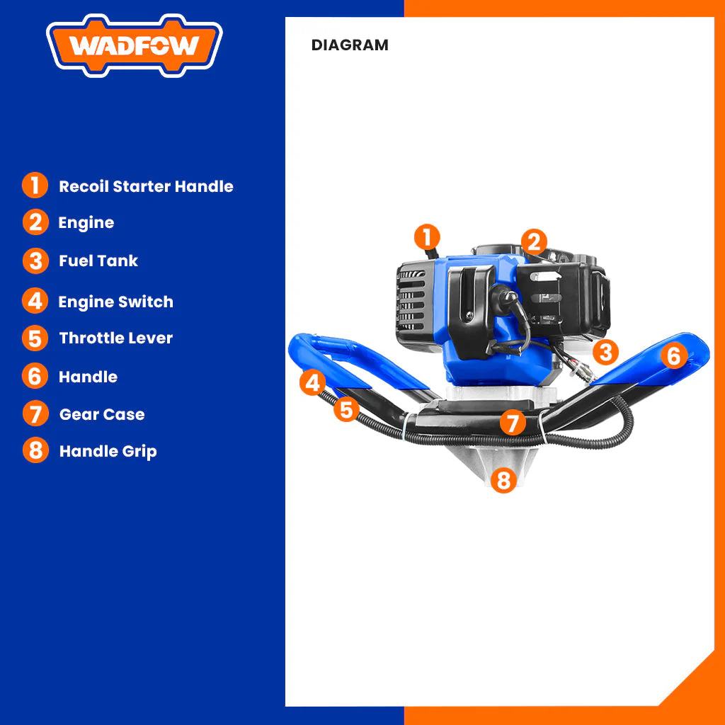 EARTH AUGER WADFOW (WDZ1A52-1)