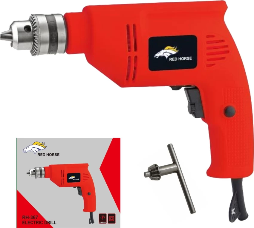 ELECTRIC DRILL 100MM 850W RED HORSE (RH-367)