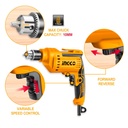 ELECTRIC DRILL 450W 6MM INGCO (ED4508)