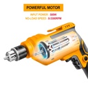 ELECTRIC DRILL 500W 10MM INGCO (ED500282)