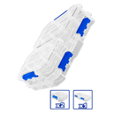 3 PCS TRANSPARENT ORGANIZERS SET WADFOW (WTB8343)