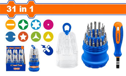 31 IN 1 SCREWDRIVER SET WADFOW (WSS1J31)