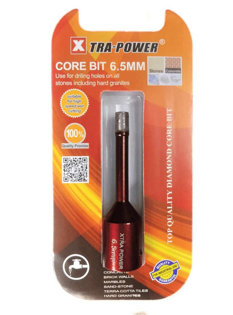 EXTRAPOWER CORE BIT 6.5MM