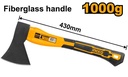 FIBER HANDLE AXE 1000GM INGCO (HAX02010008)
