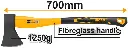 FIBER HANDLE AXE 1250GM INGCO (HAX02012508)-18%