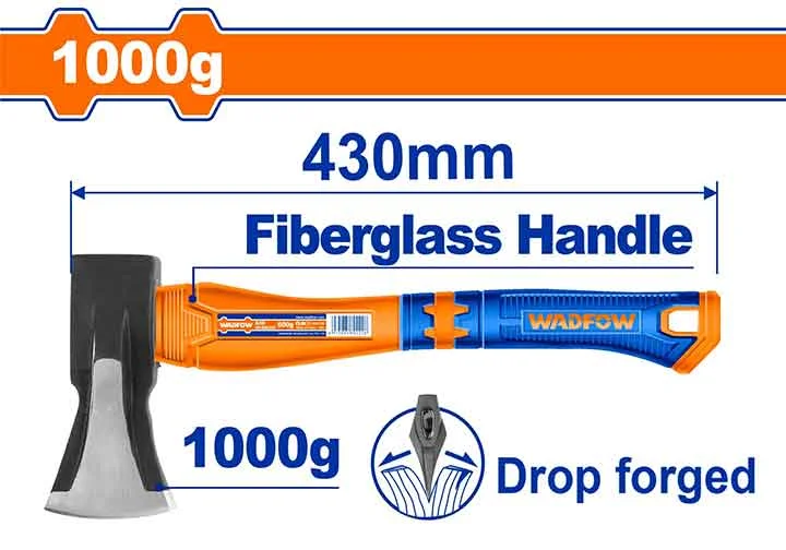 FIBER HANDLE AXE 1250GM WADFOW (WHM6312)