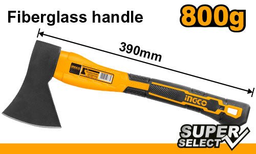FIBER HANDLE AXE 800GM INGCO (HAX0208008)