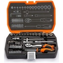 42 PCS 1/4" SOCKET SET KENDO (EBR5000125)