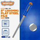FLAT STEEL FILE 8" WADFOW (WFE7818)