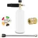 FOAM BOTTLE WITH BRASS CON*