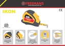 FREEMANS MEASUREMENT TAPE 3MTR