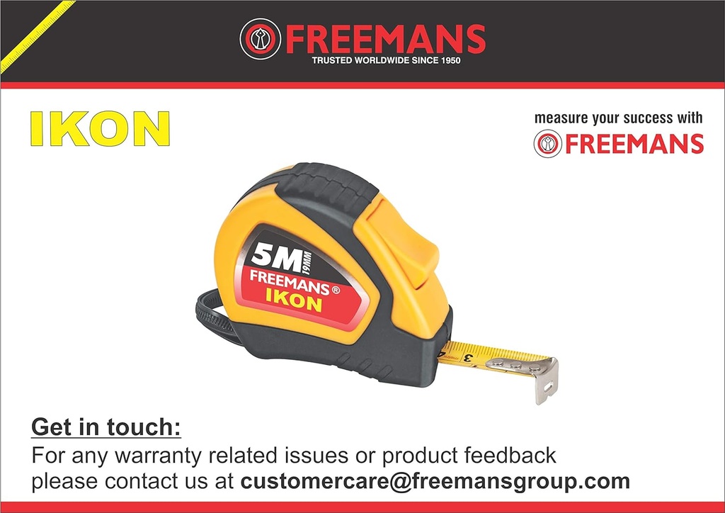 FREEMANS MEASUREMENT TAPE 5MTR