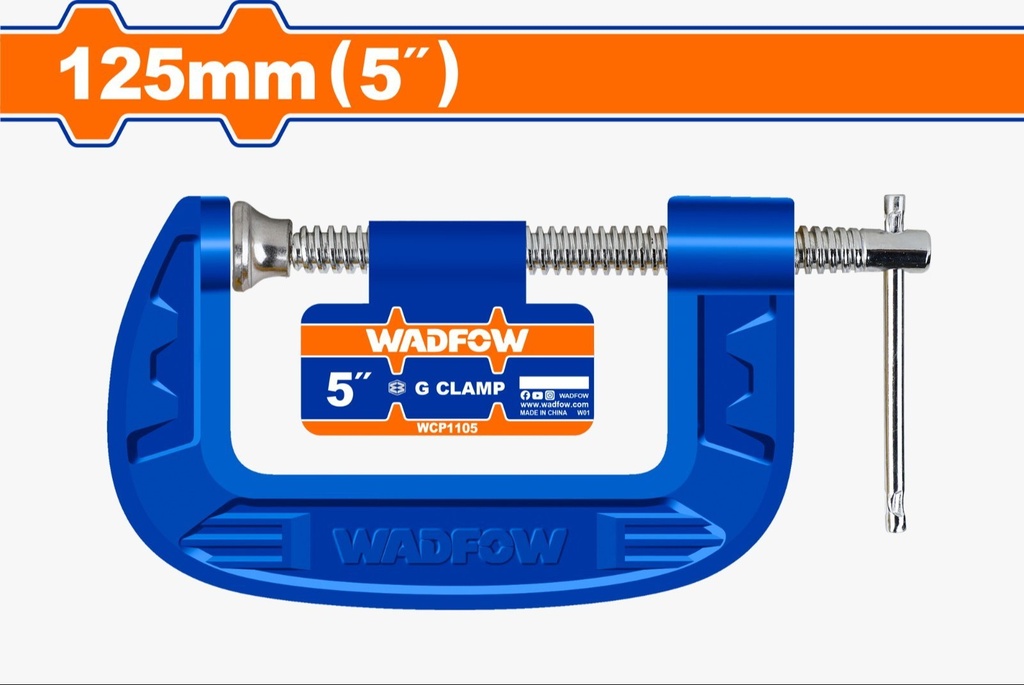 G CLAMP 5" WADFOW (WCP1105)