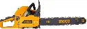 GASOLINE CHAINSAW 18" INGCO (GCS5451811)