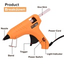 GLUE GUN 100W INGCO (GG6008)