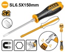 GO THROUGH SCREWDRIVER INGCO (HGTS686150)