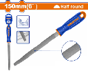 HALF ROUND STEEL FILE 8" WADFOW (WFE7828)
