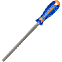 HALF ROUND STEEL FILE 8" WADFOW (WFE7828)