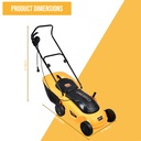 ELECTRIC LAWN MOWER 1600W (LM383)