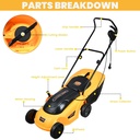 ELECTRIC LAWN MOWER 1600W (LM383)