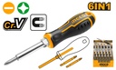 6 IN 1 SCREWDRIVER INGCO (AKISD0608)