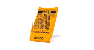 10 PCS HSS TWIST DRILL BITS SET INGCO [AKDB1088]