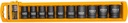 10PCS 1/2" IMPACT SOCKET SET INGCO (HKISSD12201)