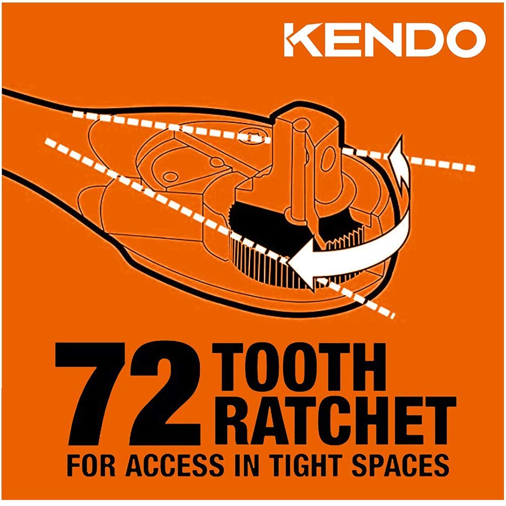 11PCS 1/2" SOCKET SET KENDO (EBR5000121)