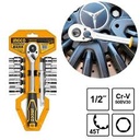 12 PCS 1/2 SOCKET SET INGCO (HKTS12122)