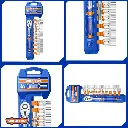 12 PCS 1/4 SOCKET SET WADFOW (WST4212)