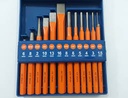 12 PCS COLD CHISEL & PUNCH SET WADFOW (WCC8312)