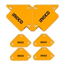 6 PCS MAGNETIC WELDING HOLDER SET INGCO (AMWH6001)