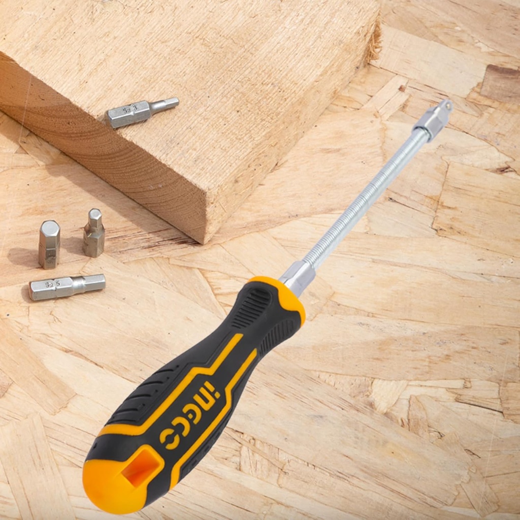 12 PCS FLEXIBLE  SCREWDRIVER INGCO (AKSDFL1208)