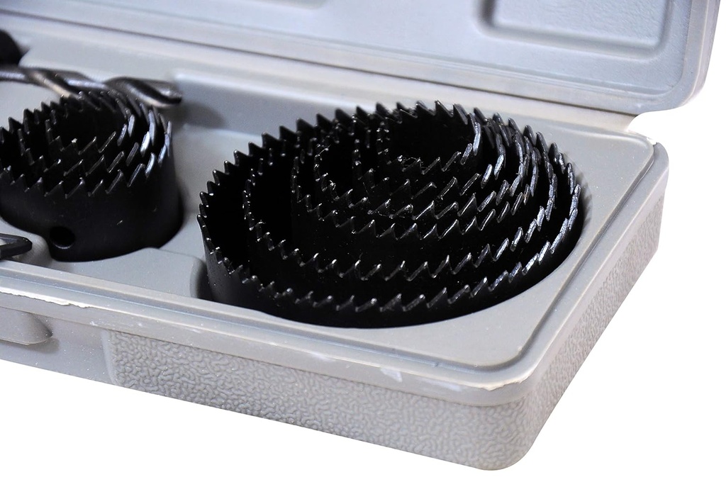 12 PCS HOLESAW SET RED ELEPHANT
